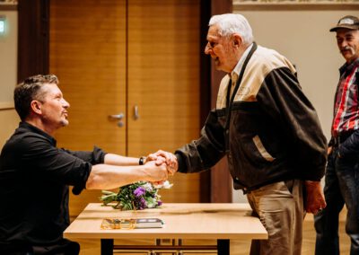 Schauspieler und Autor Hardy Krüger JR in Cottbus