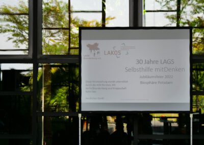 30 Jahre Selbsthilfe Brandenburg - Vortrag